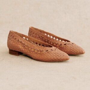 US 7 (Size 38) Anya Low Ballerinas - Sezane